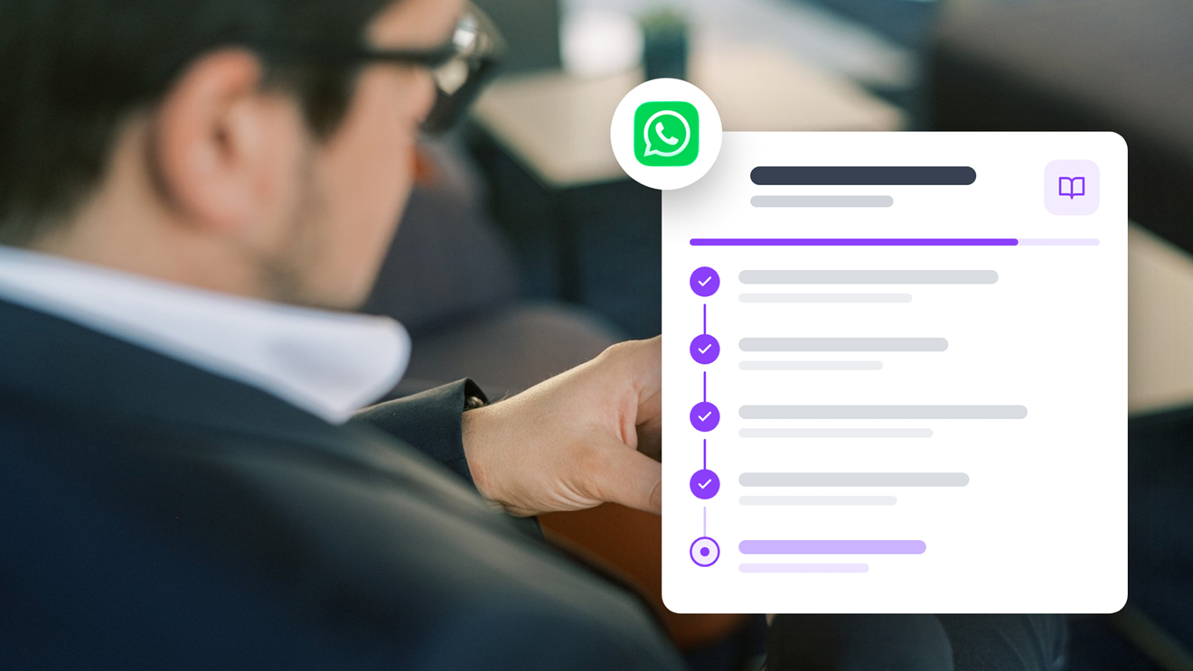 WhatsApp Business in DIRS21 Live